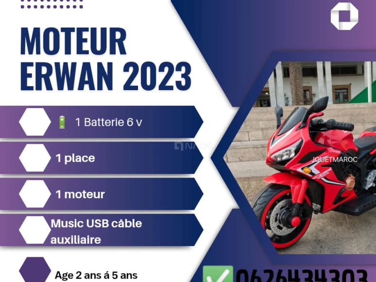 Moteur Erwan 2023 1 Batterie 6 v à Casablanca-01339-3