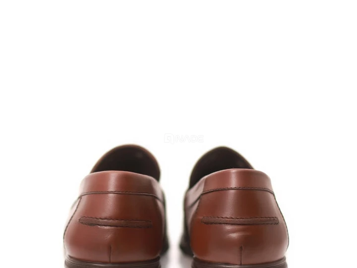 Mocassin En Cuir Souple -  Marron-01545-3