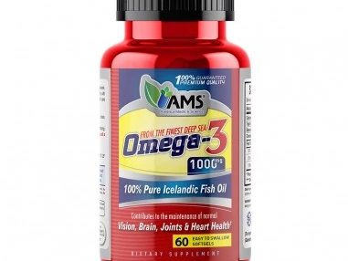 OMEGA 3 AMS (1000MG) 60 SOFTGELS-02989-1