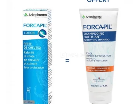 FORCAPIL LOTION ANTI-CHUTE + FORCAPIL SHAMPOOING-03089-1