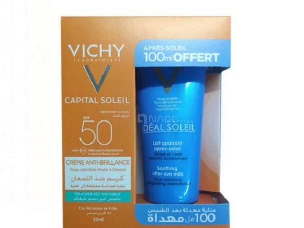 Vichy Capital Crème Anti-brillance + Après Soleil 03287