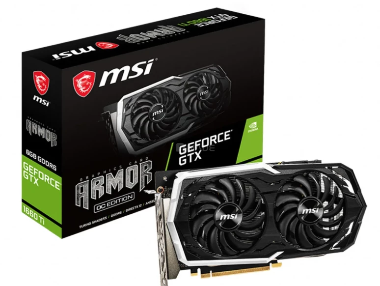 MSI GeForce GTX 1660 Ti Armor OC 6GB 03295