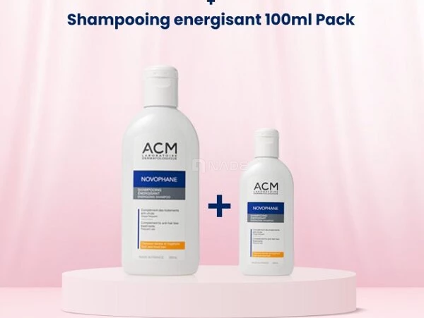 Acm Novophane Shampooing énergisant + Shampooing 03354