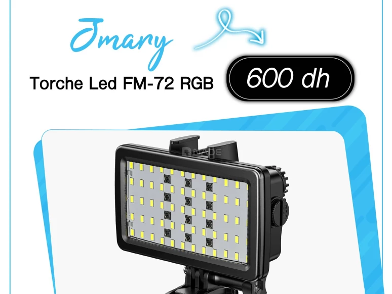 Torche Led Jmary FM-72 RGB-03513-1