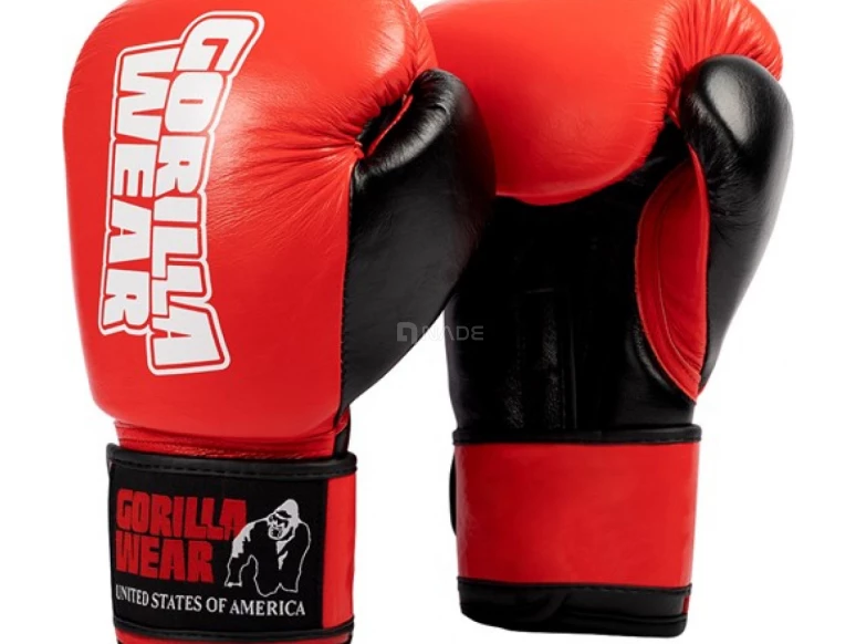 Gants De Boxe Rouge Ashton Pro Gorilla Wear-03540-2