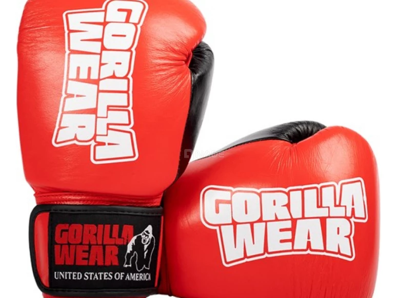 Gants De Boxe Rouge Ashton Pro Gorilla Wear-03540-5