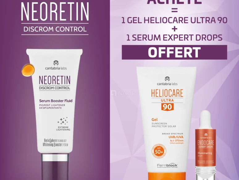 Neoretin Serum + Heliocare Ultra Gel + Endocare-03708-1