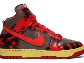 NIKE DUNK HIGH 1985 RED ACID WASH-03716-5