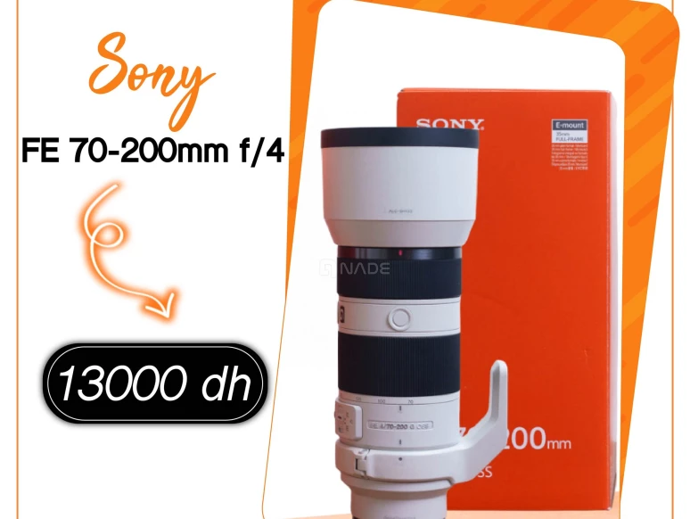 Objectif Sony FE 70-200mm f/4 OSS-03727-1