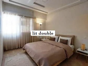 Appartement Meublé Rabat Hassan 93m²-03966-4