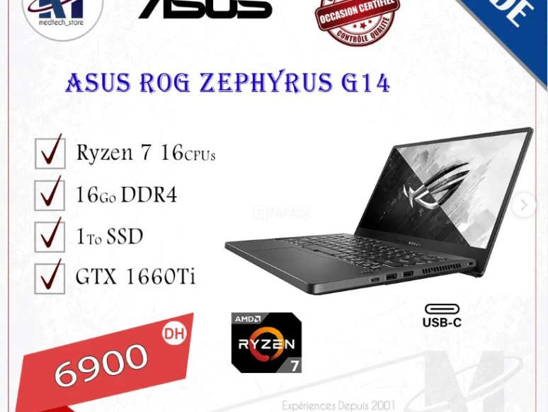 Asus Rog Zephyrus G14  04016