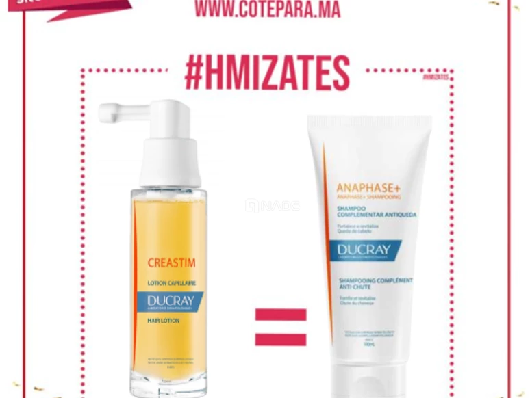 HMIZA DUCRAY CREASTIM LOTION + Anaphase shampoing 04074