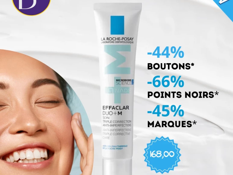 Le miracle ROCHE POSAY EFFACLAR DUO+M 04075