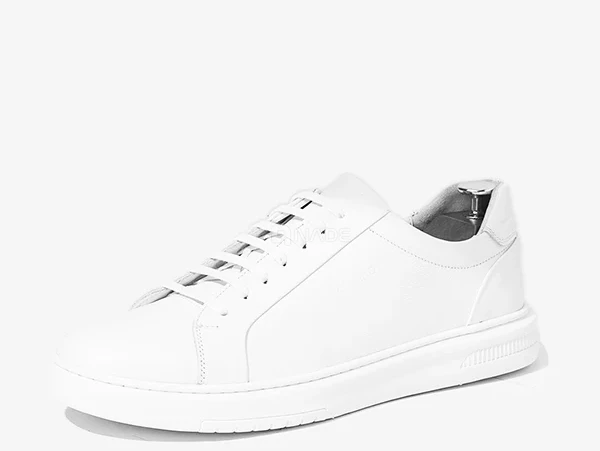 BASKET ROYALE EN CUIR, BLANC – CL6065-04328-1