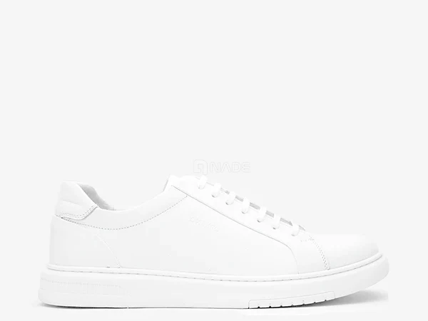 BASKET ROYALE EN CUIR, BLANC – CL6065-04328-3