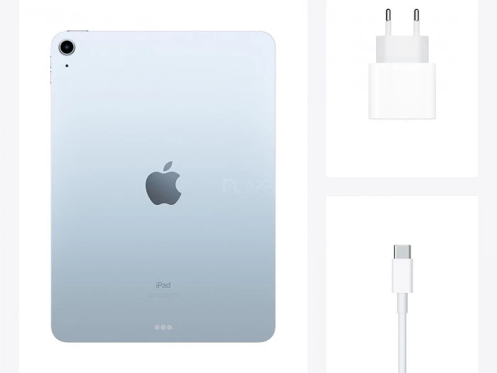 Apple iPad Air Wi-Fi + Cellular 256 Go bleu ciel-04392-3