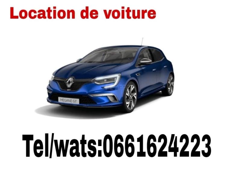 La Renault Mégane à louer 04423